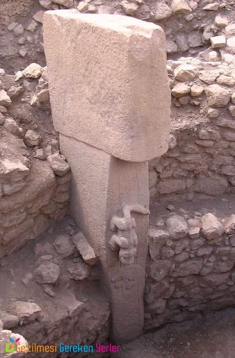 Göbekli tepe T şekli