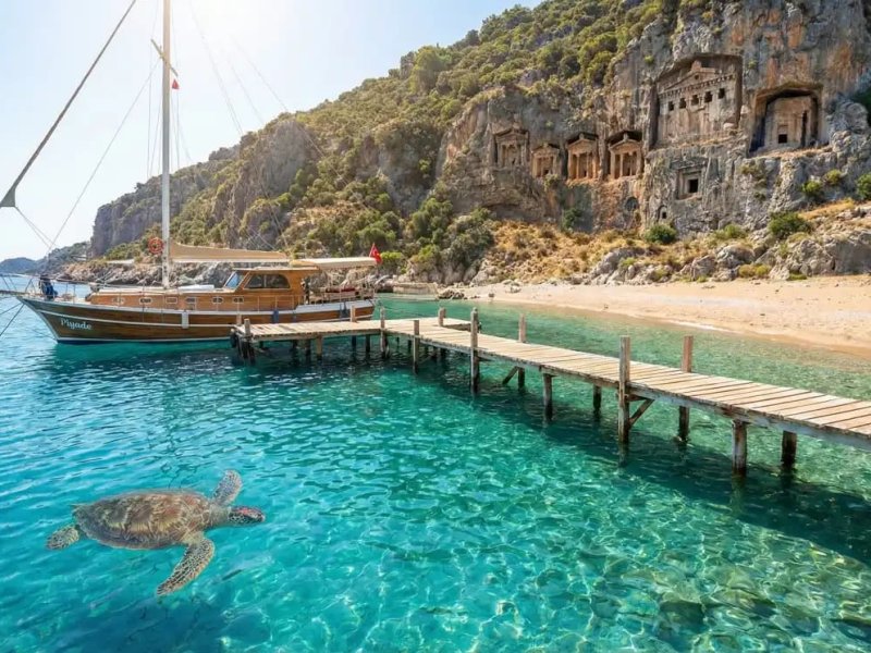 Kaş ve Çevresi: Limanağzı, Gökçeören ve Sessiz Patikalar